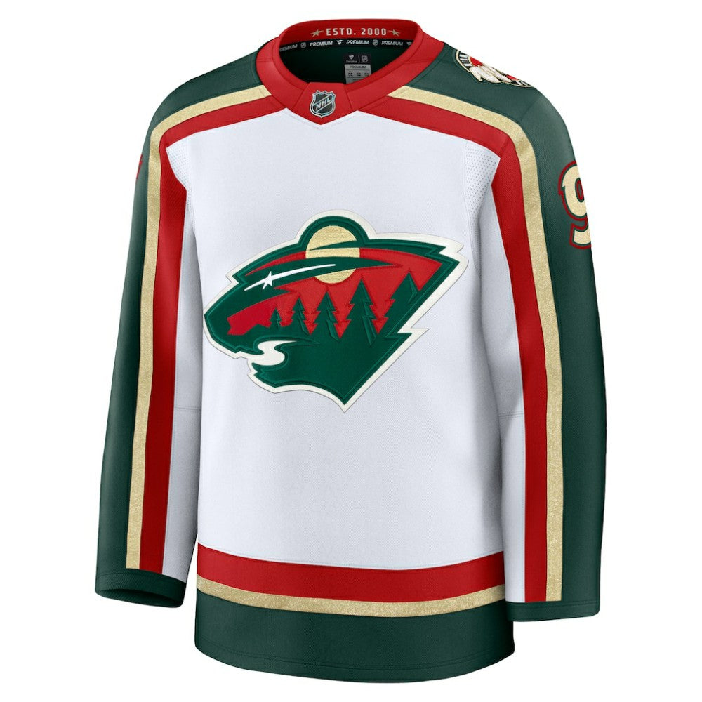 Kirill Kaprizov Minnesota Wild Fanatics 25th Anniversary Premium Player Jersey - White | NHL Jerseys