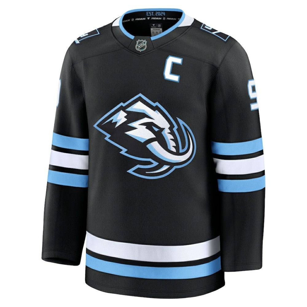 Clayton Keller Utah Mammoth Fanatics Home Premium Player Jersey - Black | NHL Jerseys