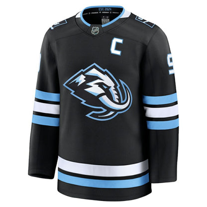 Clayton Keller Utah Mammoth Fanatics Home Premium Player Jersey - Black | NHL Jerseys