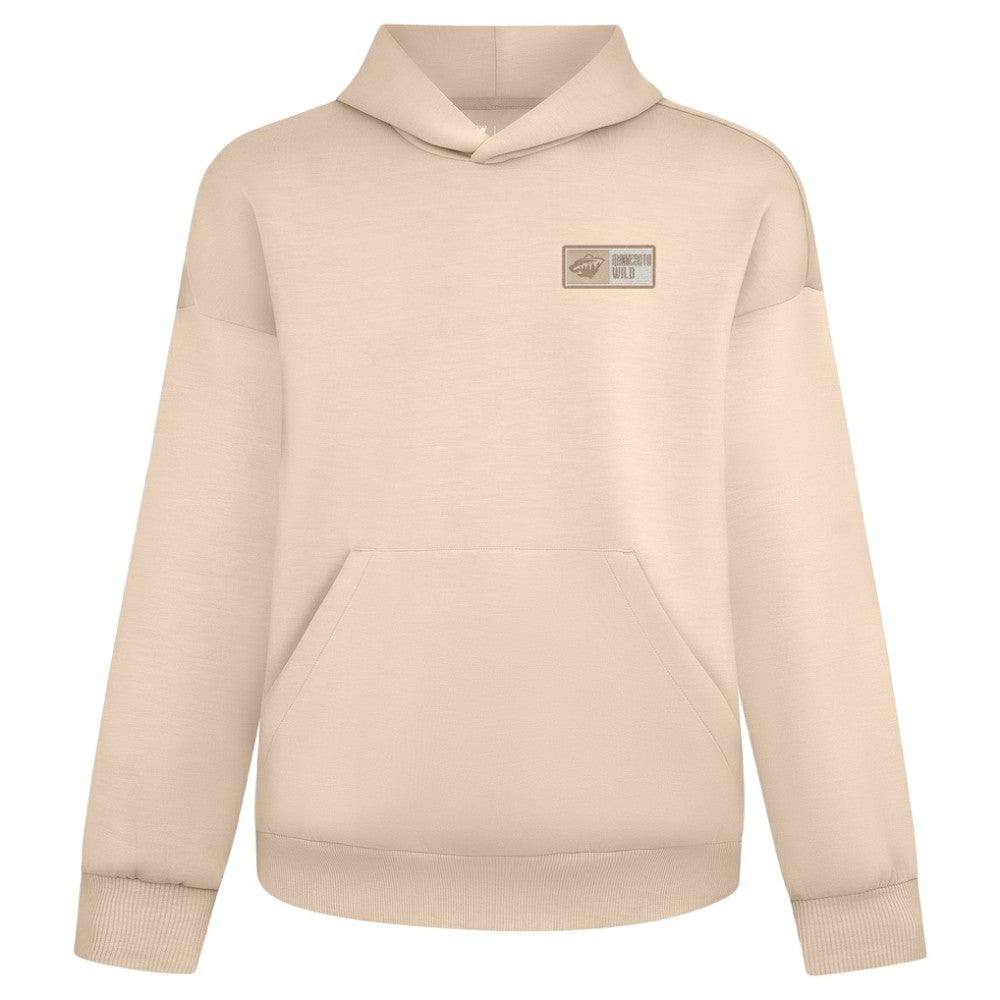Minnesota Wild - Levelwear Luxe Signature Lineage Tri-Blend Pullover Hoodie Khaki