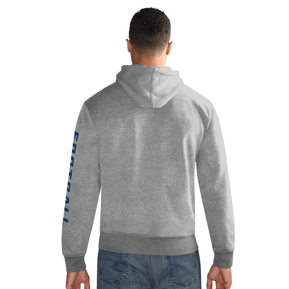 Seattle Seahawks Starter Vintage Pullover Hoodie Heather Gray - NFL