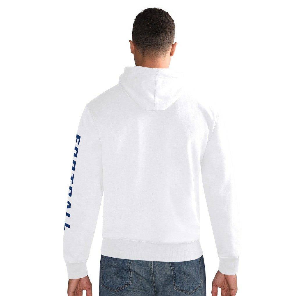 Buffalo Bills Starter Vintage Pullover Hoodie White - NFL
