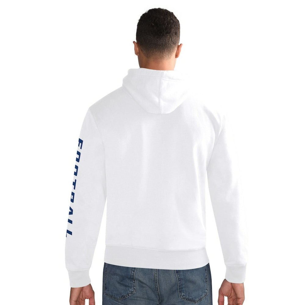 Buffalo Bills Starter Vintage Pullover Hoodie White - NFL