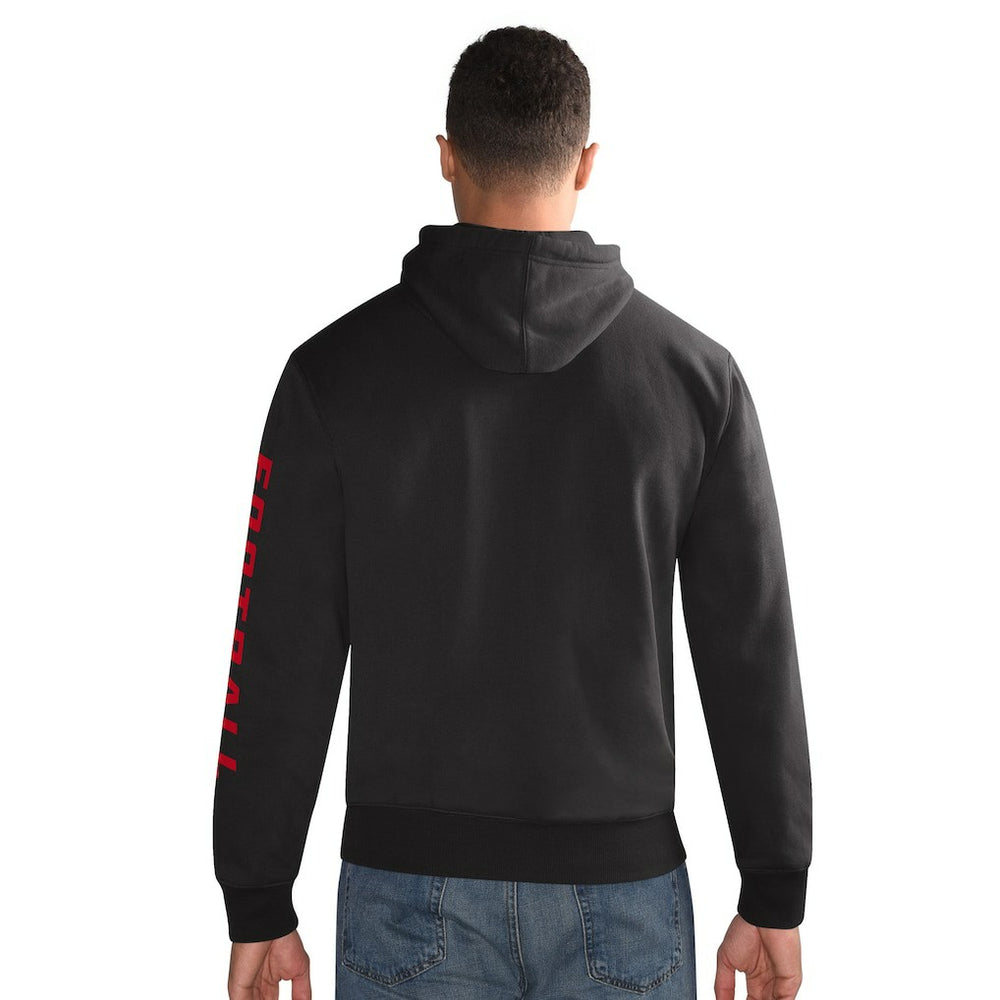 Kansas City Chiefs Starter Vintage Pullover Hoodie Black - NFL