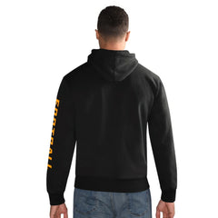 Pittsburgh Steelers Starter Vintage Pullover Hoodie Heather Gray - NFL