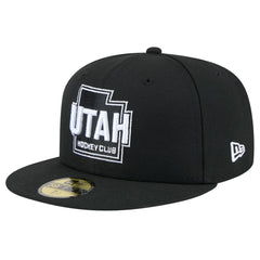 Utah Mammoth - New Era State Shape 1st Season 59FIFTY Fitted Hat Black