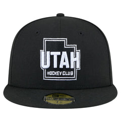 Utah Mammoth - New Era State Shape 1st Season 59FIFTY Fitted Hat Black