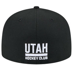 Utah Mammoth - New Era State Shape 1st Season 59FIFTY Fitted Hat Black