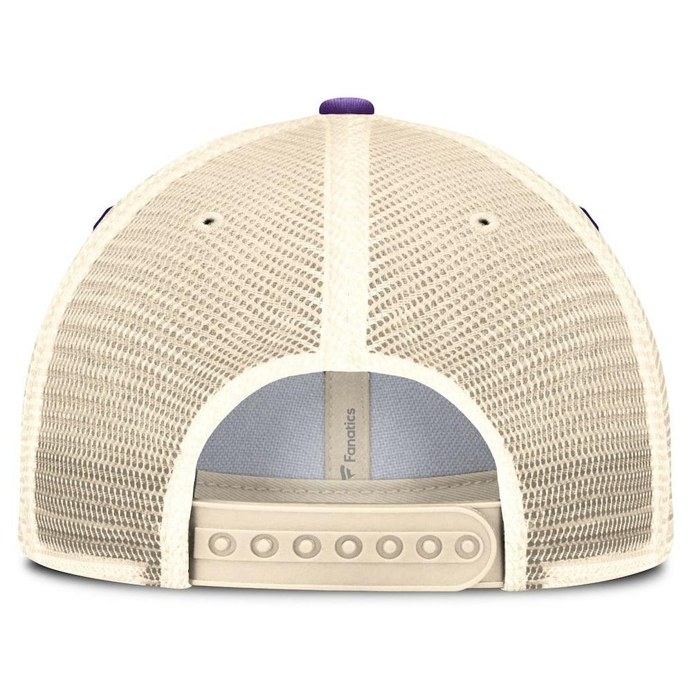 Minnesota Vikings Top of the World Team Patch Adjustable Hat Purple - NFL