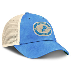 Detroit Lions Top of the World Team Patch Adjustable Hat Blue - NFL