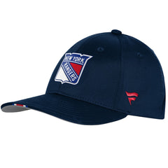 New York Rangers Fanatics Youth 2025 NHL Draft Authentic Pro On-Stage Podium Adjustable Hat Navy