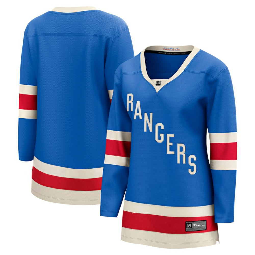 New York Rangers Fanatics Women's Centennial Breakaway Jersey Blue