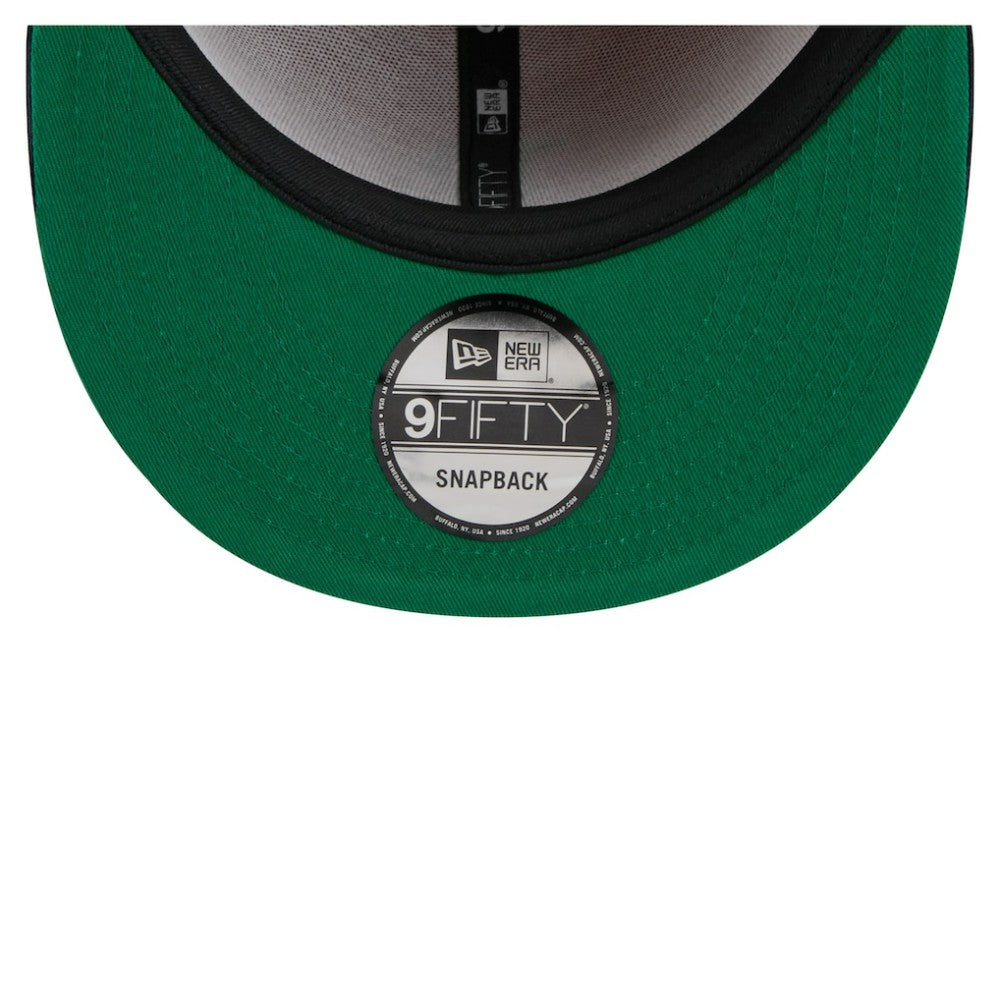 Boston Red Sox New Era Retro Split Corduroy Snapback Hat Lifestyle