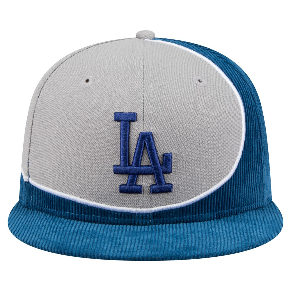 Los Angeles Dodgers New Era Retro Split Corduroy Snapback Hat Near Me