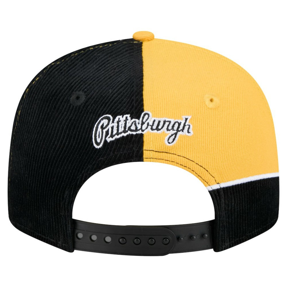 Pittsburgh Pirates New Era Retro Split Corduroy Snapback Hat Near Me