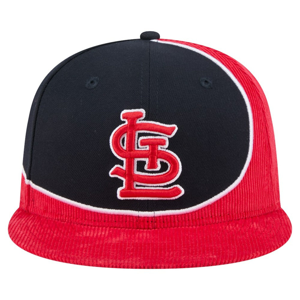 St. Louis Cardinals New Era Retro Split Corduroy Snapback Hat Near Me