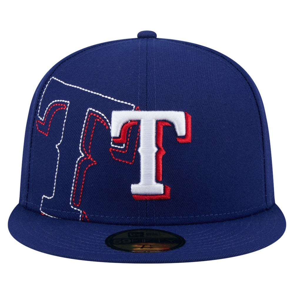 Texas Rangers New Era Yarn Stitch 59FIFTY Fitted Hat Online