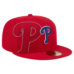 Philadelphia Phillies New Era Yarn Stitch 59FIFTY Fitted Hat Lifestyle