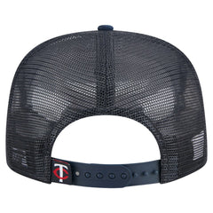 Minnesota Twins New Era Retro Satin Script Golfer Adjustable Hat for sale