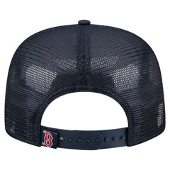 Boston Red Sox New Era Retro Satin Script Golfer Adjustable Hat discount