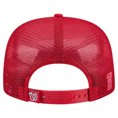 Washington Nationals New Era Retro Satin Script Golfer Adjustable Hat Online
