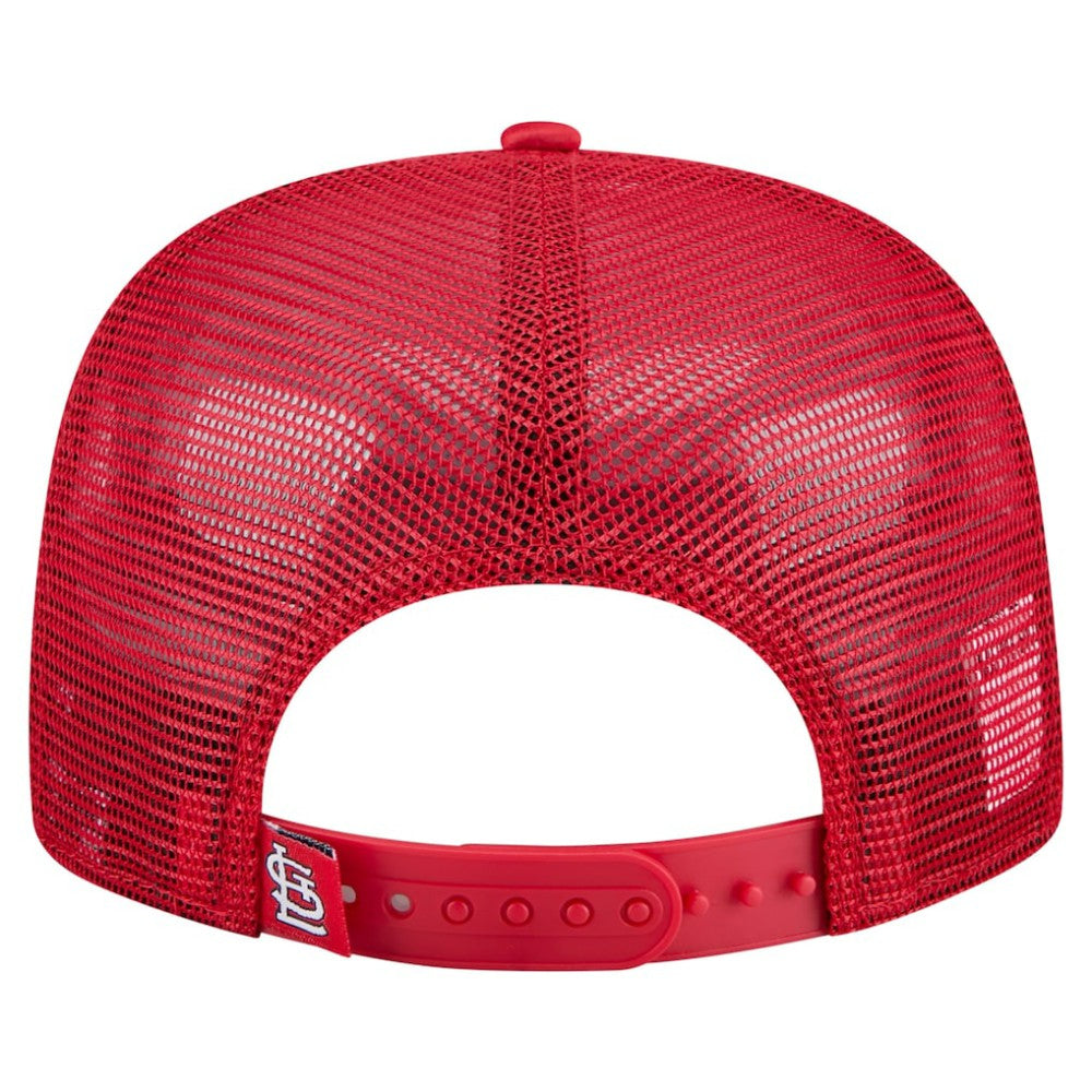 St. Louis Cardinals New Era Retro Satin Script Golfer Adjustable Hat Lifestyle