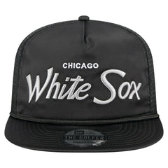 Chicago White Sox New Era Retro Satin Script Golfer Adjustable Hat Online