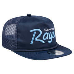 Tampa Bay Rays New Era Retro Satin Script Golfer Adjustable Hat Near Me