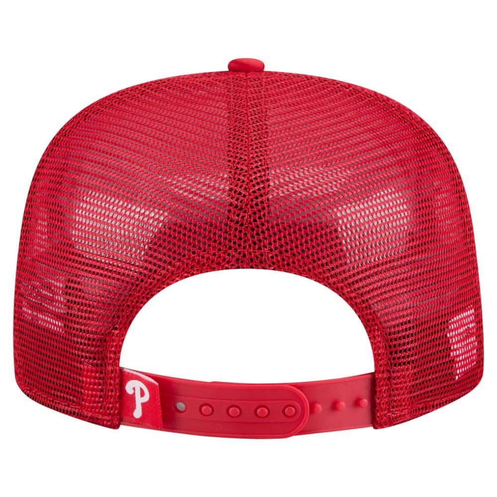 Philadelphia Phillies New Era Retro Satin Script Golfer Adjustable Hat Online