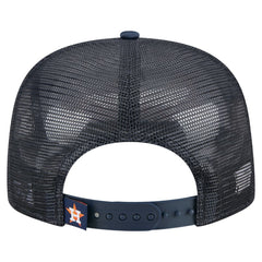 Houston Astros New Era Retro Satin Script Golfer Adjustable Hat On Sale