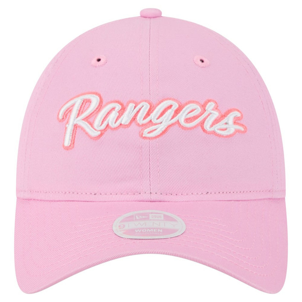 Texas Rangers New Era Women's Mother's Day 9TWENTY Adjustable Hat Lifestyle
