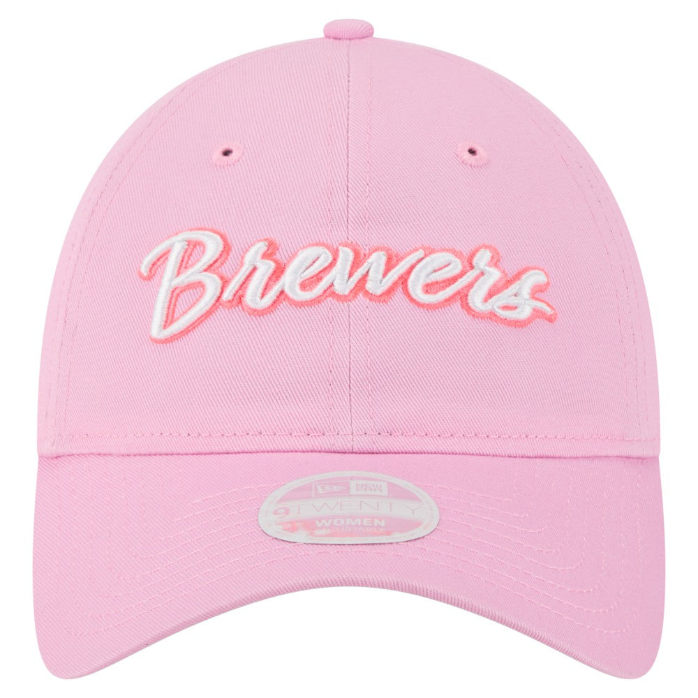 Milwaukee Brewers New Era Women's Mother's Day 9TWENTY Adjustable Hat discount