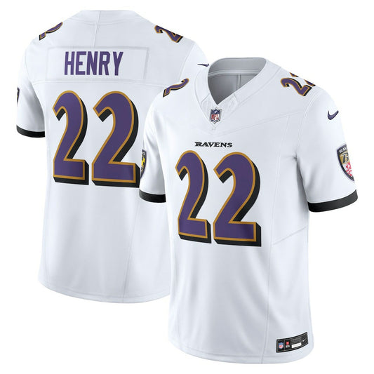 Derrick Henry Baltimore Ravens Vapor F.U.S.E. Limited Jersey - White | NFL Jerseys