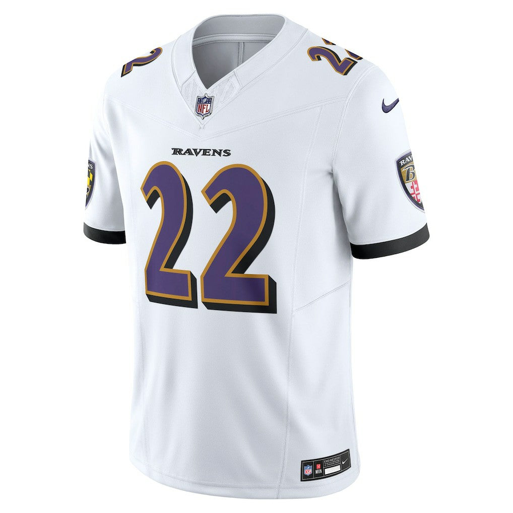 Derrick Henry Baltimore Ravens Vapor F.U.S.E. Limited Jersey White - Nike