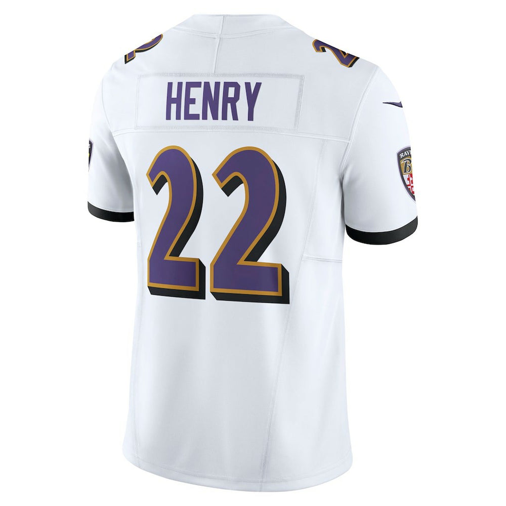 Derrick Henry Baltimore Ravens Vapor F.U.S.E. Limited Jersey White - Nike