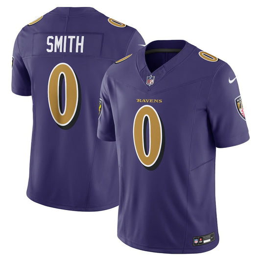 Roquan Smith Baltimore Ravens Alternate 2 Vapor F.U.S.E. Limited Jersey - Purple | NFL Jerseys