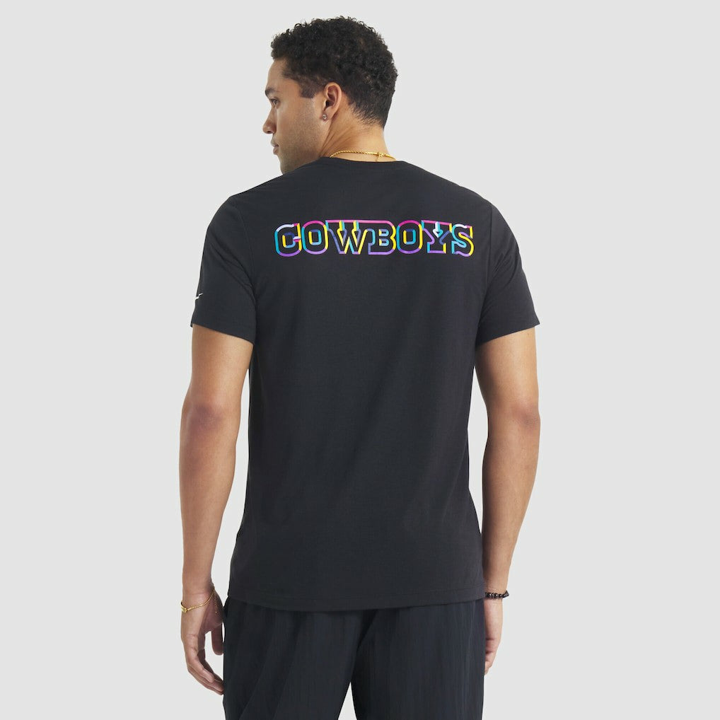 Dallas Cowboys Tall 2025 NFL Crucial Catch Tri-Blend Dri-FIT T-Shirt Black - Nike