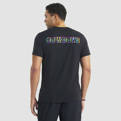 Dallas Cowboys Tall 2025 NFL Crucial Catch Tri-Blend Dri-FIT T-Shirt Black - Nike