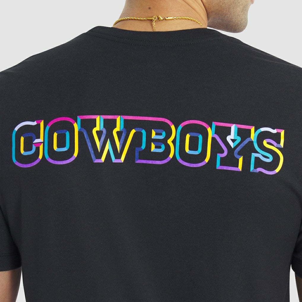 Dallas Cowboys Tall 2025 NFL Crucial Catch Tri-Blend Dri-FIT T-Shirt Black - Nike