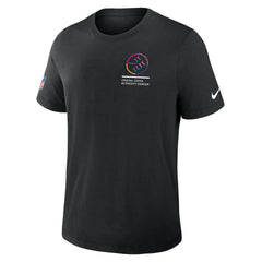 Pittsburgh Steelers Tall 2025 NFL Crucial Catch Tri-Blend Dri-FIT T-Shirt Black - Nike