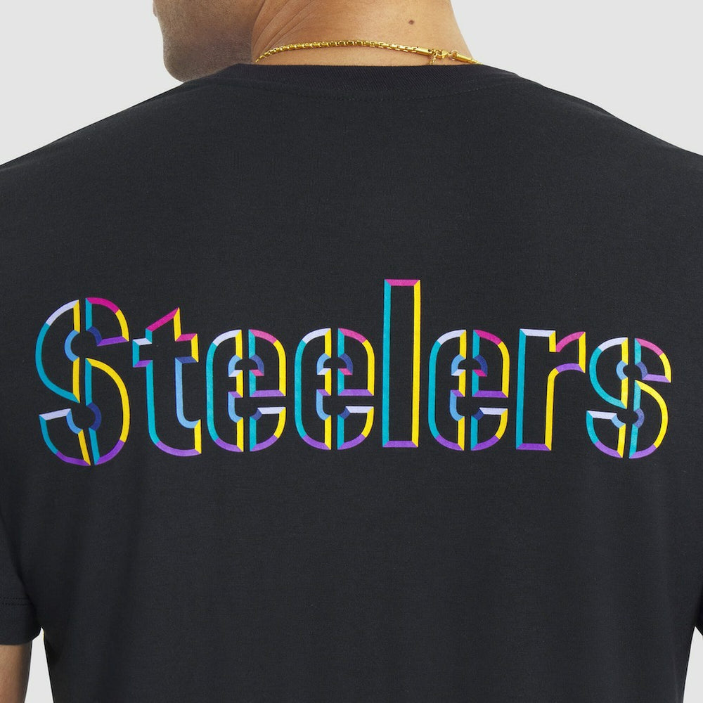 Pittsburgh Steelers Tall 2025 NFL Crucial Catch Tri-Blend Dri-FIT T-Shirt Black - Nike