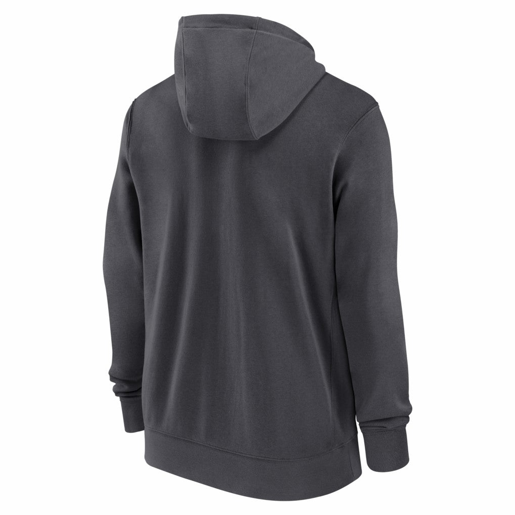 New York Jets Primetime Club Full-Zip Hoodie Anthracite - Nike