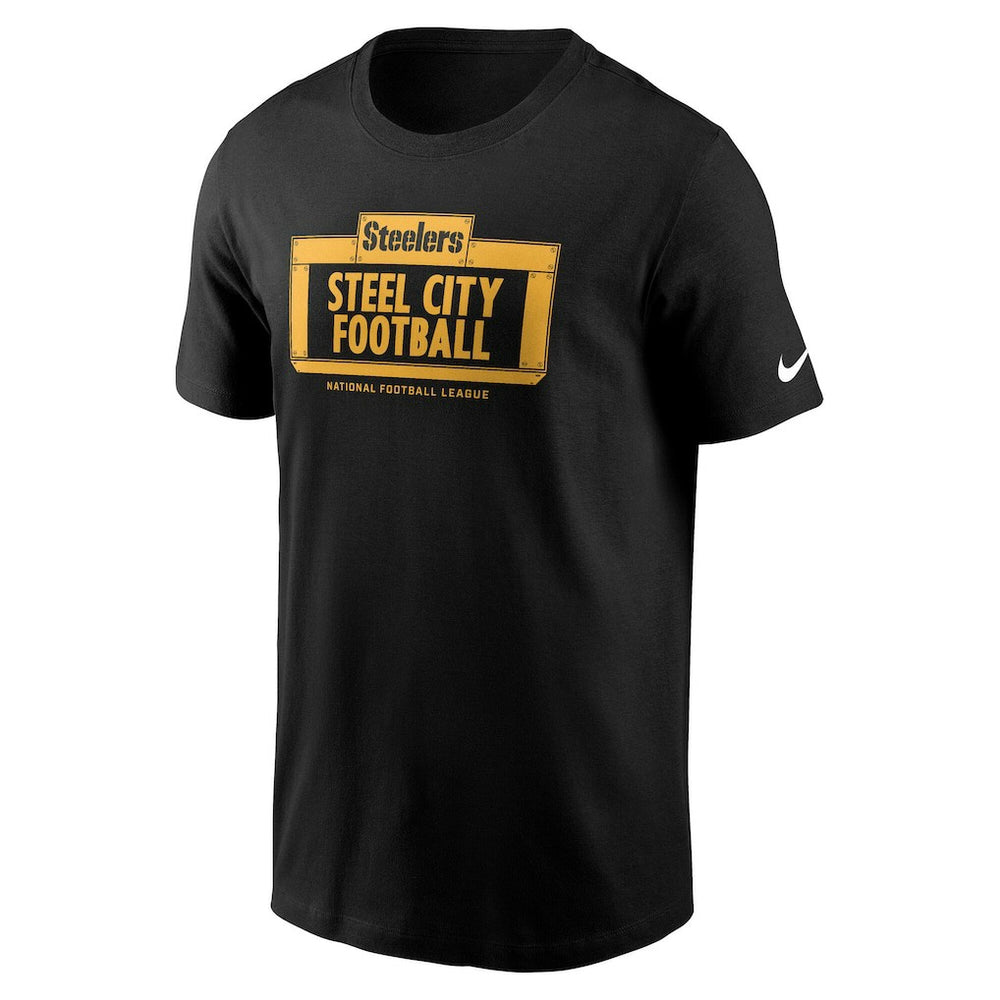 Pittsburgh Steelers Primetime Local Essential T-Shirt Black - Nike