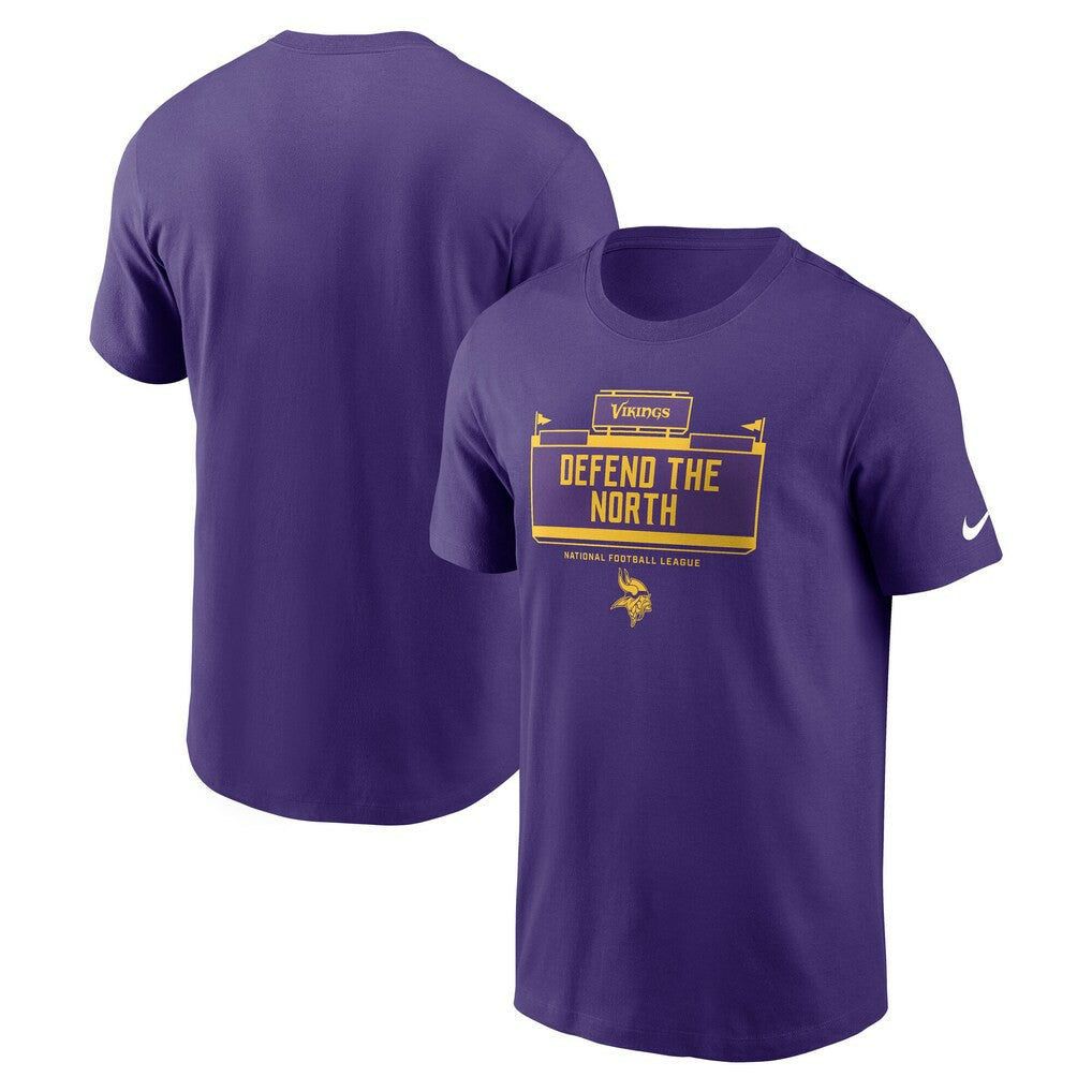 Minnesota Vikings Primetime Local Essential T-Shirt Purple - Nike