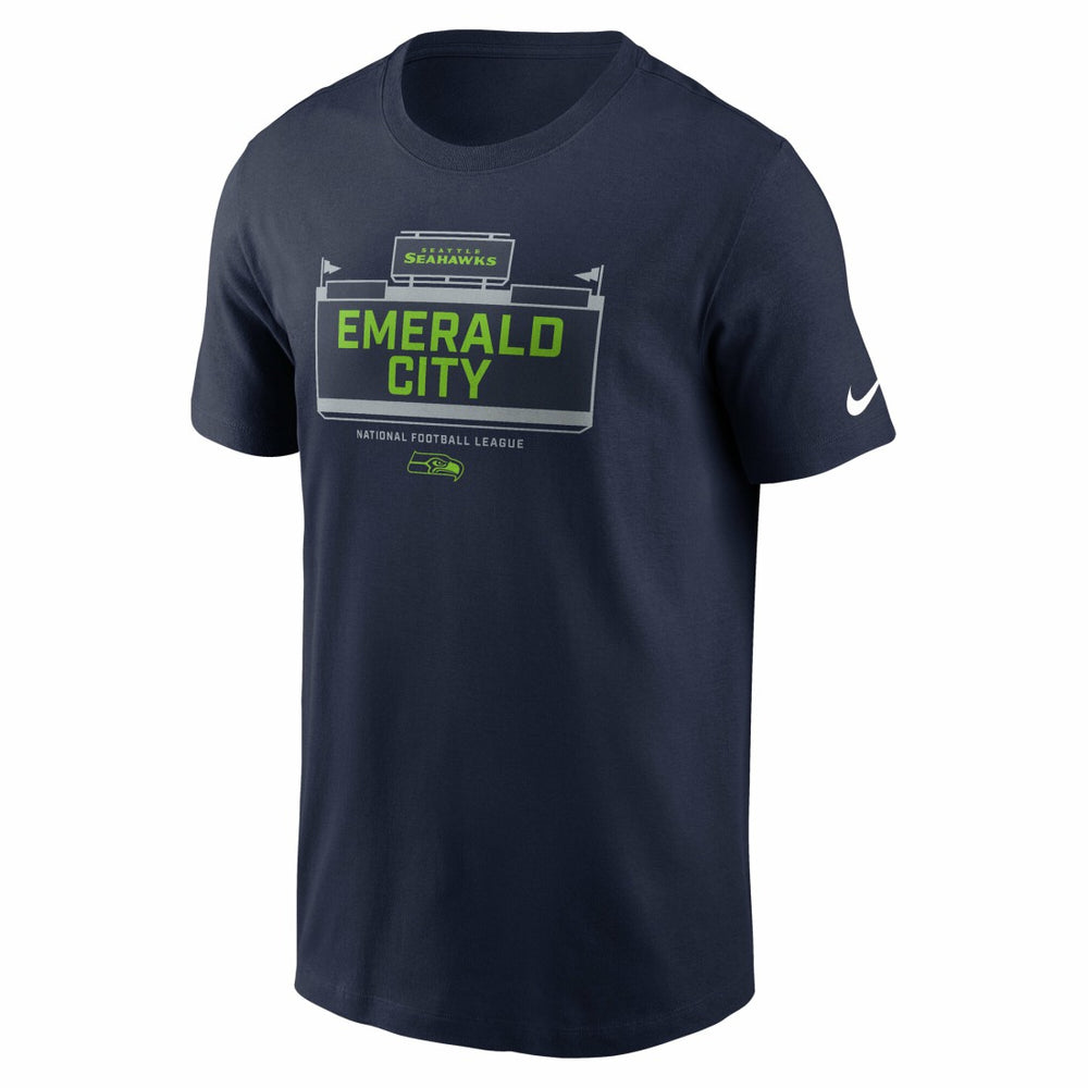 Seattle Seahawks Primetime Local Essential T-Shirt College Navy - Nike