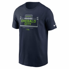 Seattle Seahawks Primetime Local Essential T-Shirt College Navy - Nike