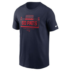 New England Patriots Primetime Local Essential T-Shirt Navy - Nike