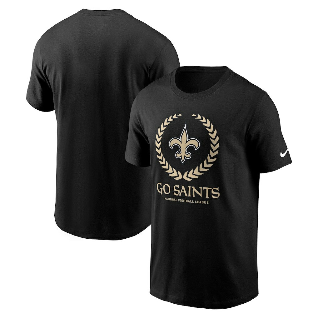 New Orleans Saints Primetime Local Essential T-Shirt Black - Nike
