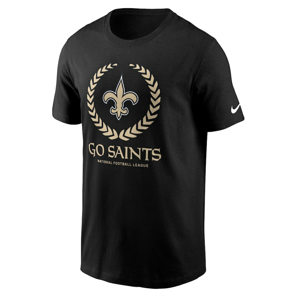 New Orleans Saints Primetime Local Essential T-Shirt Black - Nike