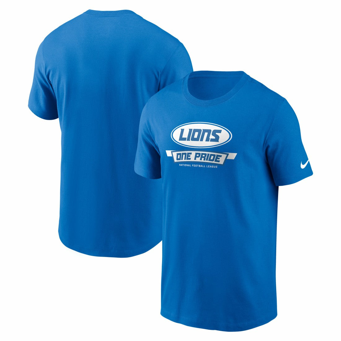 Detroit Lions Primetime Local Essential T-Shirt Blue - Nike